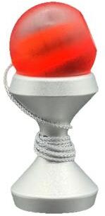 Inspired Finds Metal Sword Fingertip Skill Spinner Hand Eye Coordination Stress Relief Fidget Toy silver