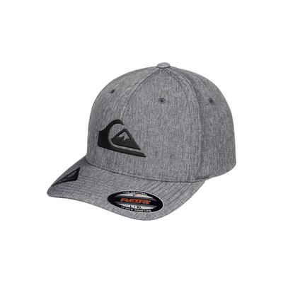 Flex Cap QUIKSILVER "Amped Up", Herren, Gr. L-XL, grau (schwarz), Kunstfaser, Caps
