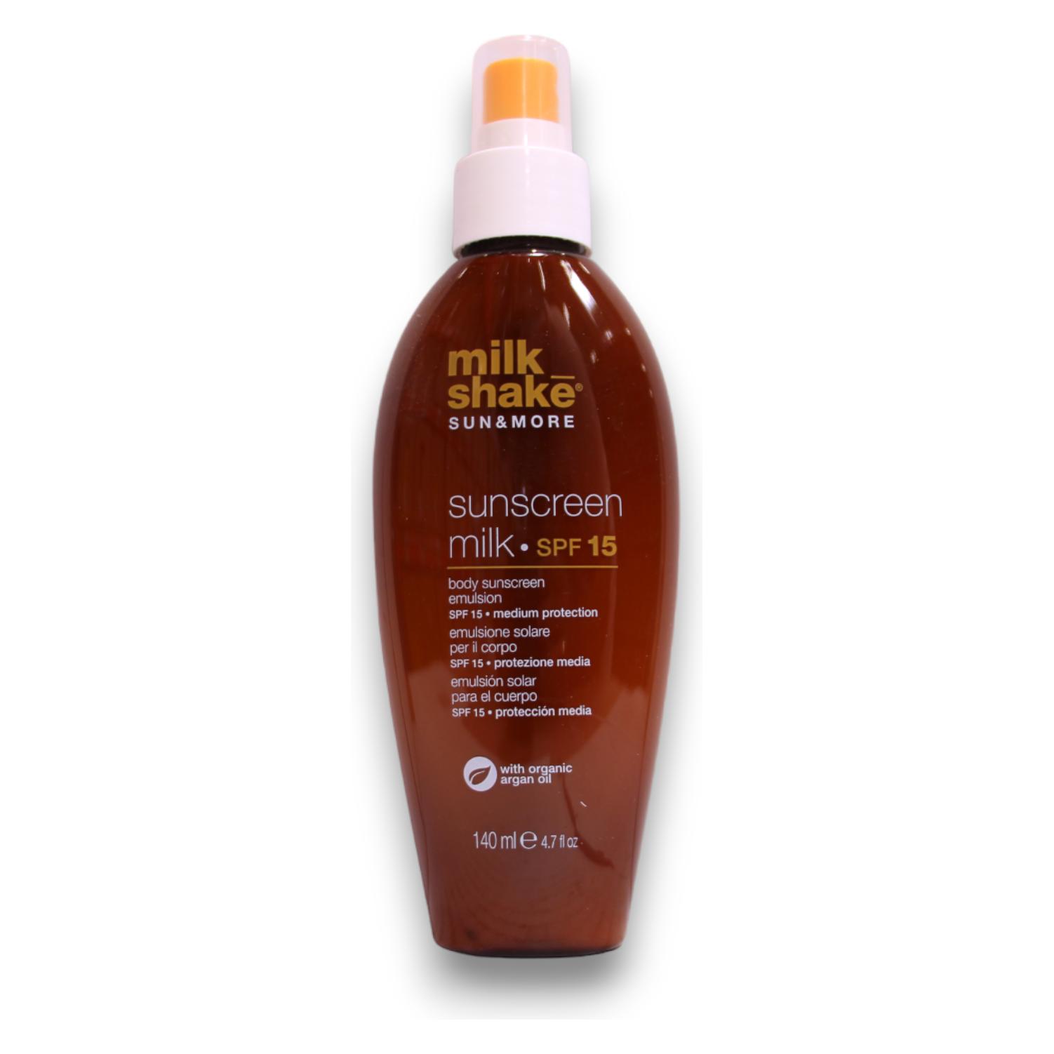 Milk_Shake Sun&More Sun Screen Milk SPF15 (SPF 15, 140 ml) (MSR-S&MSUNSCREENMILK)
