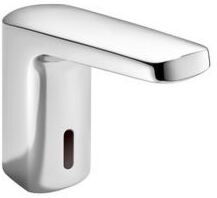 Hewi Sensoric Infrarot-Waschtisch-Armatur AQ1.12S21040 kubisch, Netzbetrieb, verchromt