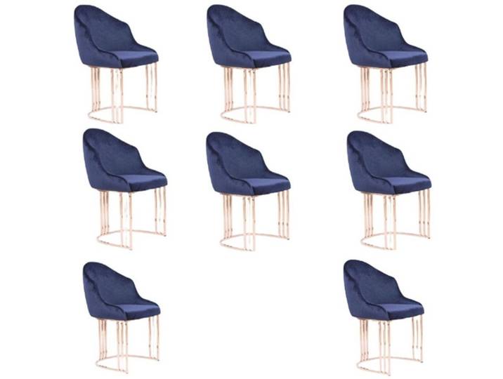 Xlmoebel Polsterstuhl Design Polsterstühle in modernem Stil mit weicher Polsterung (8x Stühle, 8 St), Hergestellt in Europa