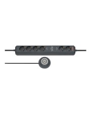 Brennenstuhl Eco-Line Extension Socket Comfort Switch Plus EL CSP 24 6-way 1,5m H05VV-F 3G1,5 2 permanent 4 switchable Verlängerungsschnur Ausgangsbuchsen: 6 1.5 m Anthrazit (1159560516)