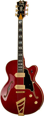 DAngelico Excel 59 Trans Cherry Trans Cherry