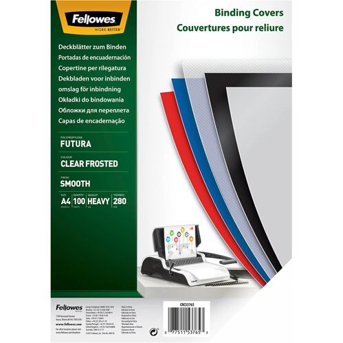 Fellowes Futura Deckblatt A4 matt