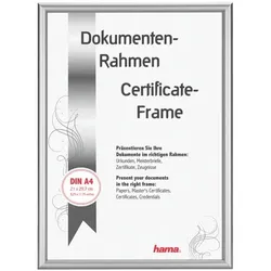 Hama Bilderrahmen »Detroit«, 21 x 29,7 cm grau, 22x31x2.2 cm