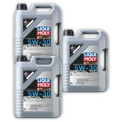 3x Motoröl Special Tec 5W-30 LIQUI MOLY 1164 Motorenöl Motor Öl Synthese 5 Liter