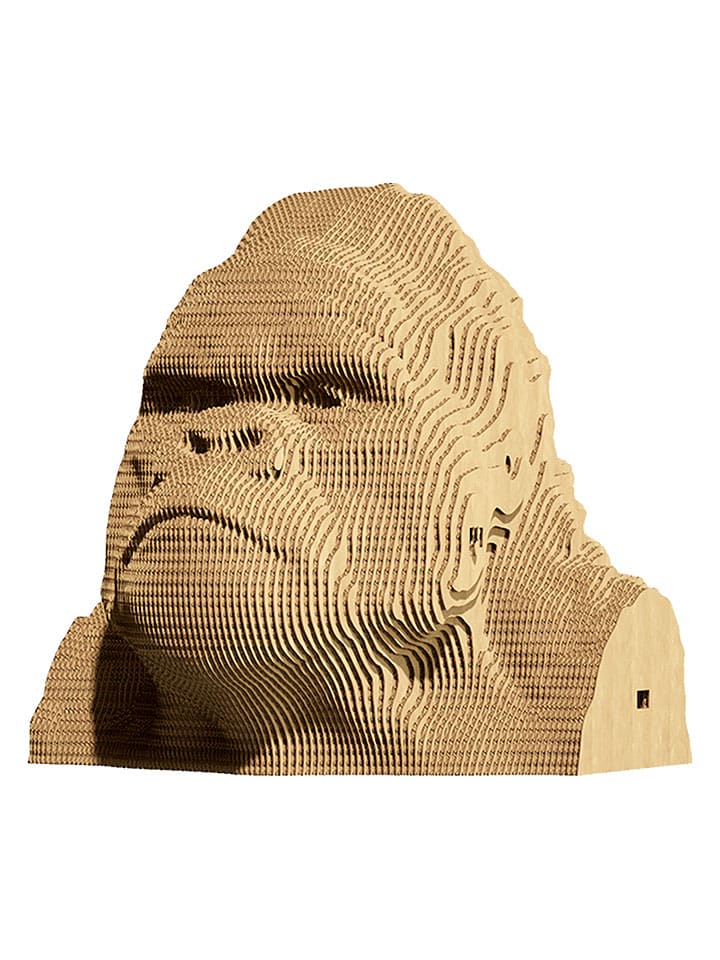 Cartonic 3D-Puzzle ''Gorilla'' in Hellbraun - onesize