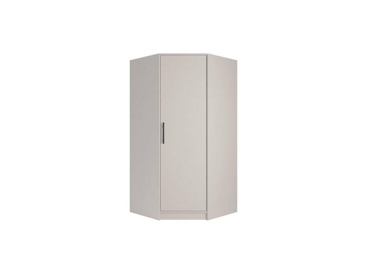 Deine Möbel 24 Eckkleiderschrank Kleiderschrank SAM SR4 95 / 190 / 95 cm Kaschmir, 95x190x95 cm, Schlafzimmer, Kleiderschränke, Eckschränke
