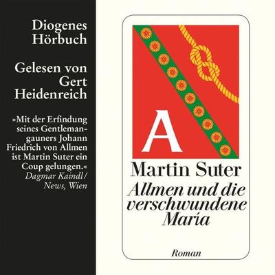 Allmen und die verschwundene María - Martin Suter, Audio, 9783257692402