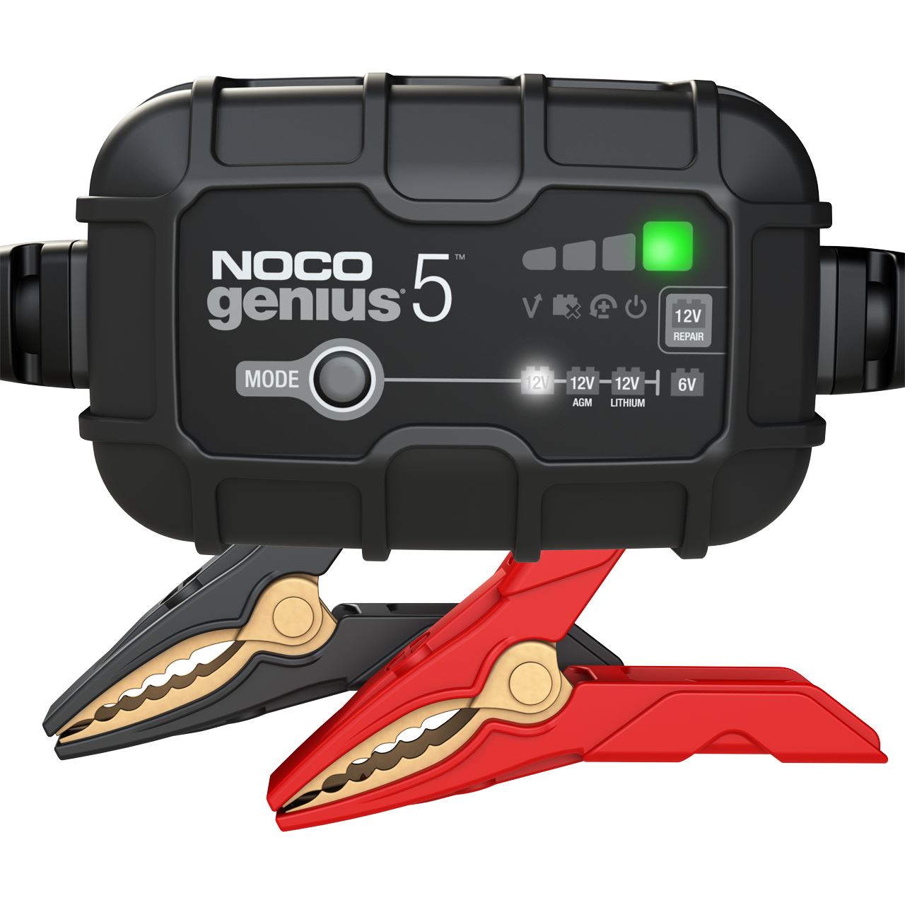 NOCO GENIUS5 5A Batterieladegerät für 6V/12V Batterien mit Wartungs- und Entschwefelungsfunktion