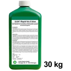 Lackentferner für Fassaden ILKA Rapid bio II blue 30 kg Spezialfarbabbeizer für Fassaden, biologisch abbaubar