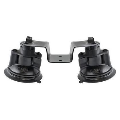 RAM Mounts Unpkd RAM Double Suction (RAM-189B-PIV1U)