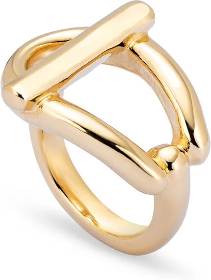 UNOde50 Anillo bañado en oro 18k Dorado 21
