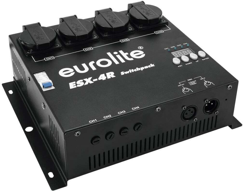 EuroLite Esx-4r Dmx Rdm Switchpack