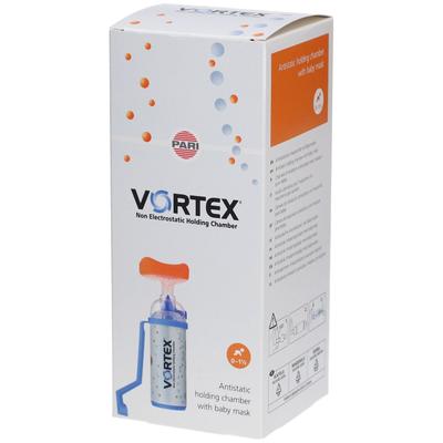 Vortex Inhalierhilfe m.Babymaske 0-1,5 Jahre 1 St Maske