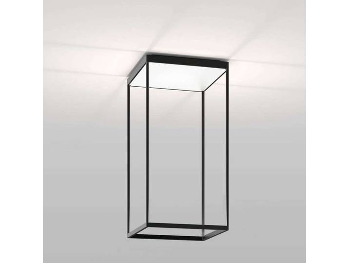 Reflex 2 LED-Deckenlampe weiß/schwarz 65 cm, Serien Lighting - Wohnzimmer - Aluminium