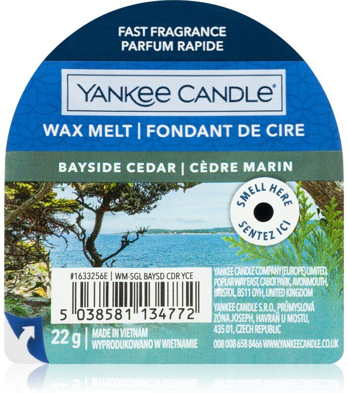 Yankee Candle Bayside Cedar wax melt 22 g