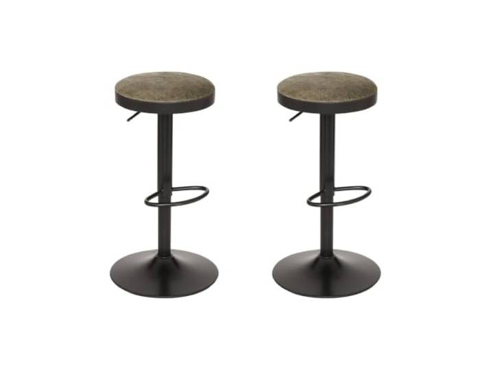 Atmosphera - 2er-Set barhocker Ilsa grün Khaki