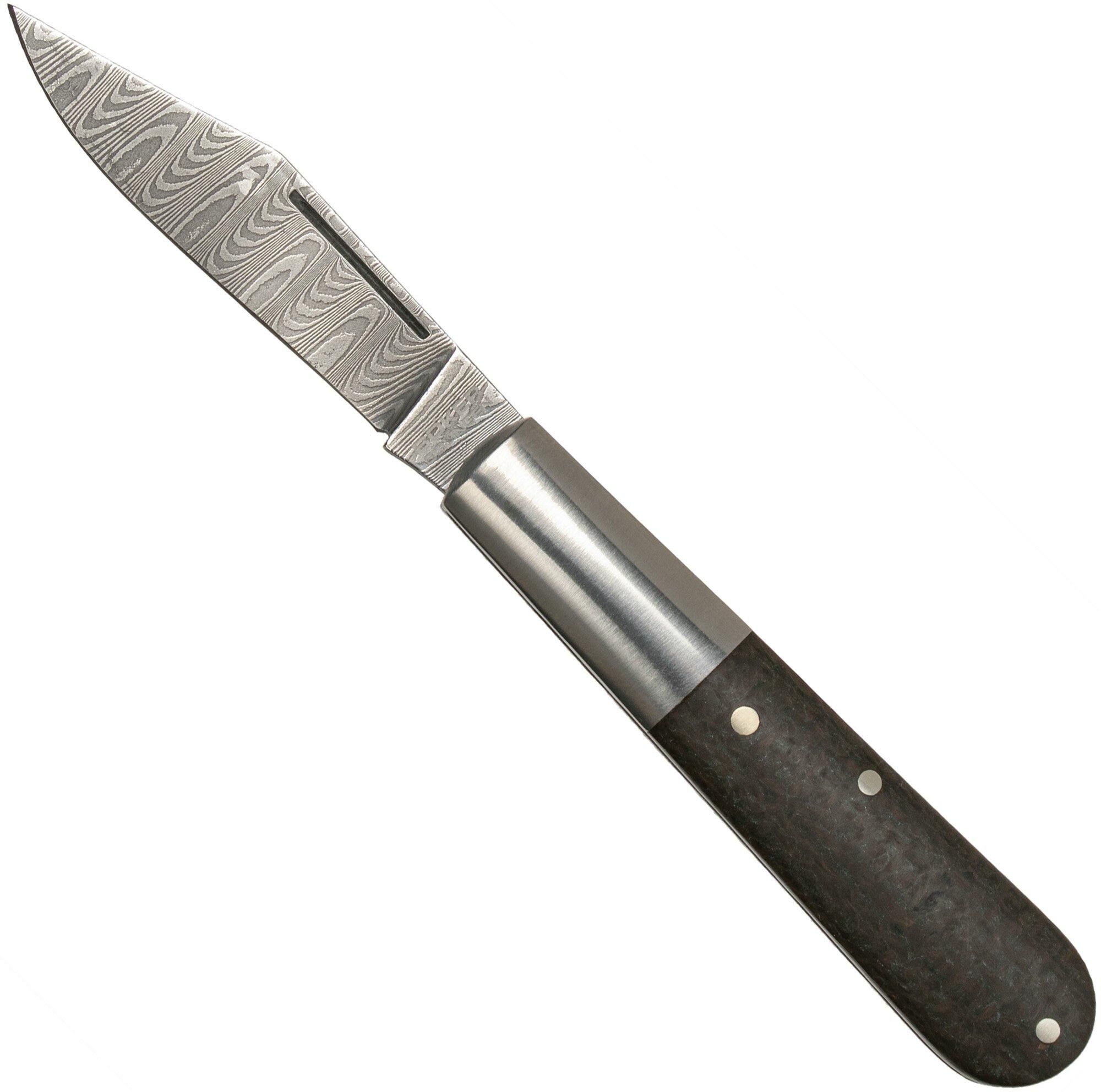 Böker Barlow M4 Sherman Damast, 110038DAM coltello da tasca slipjoint