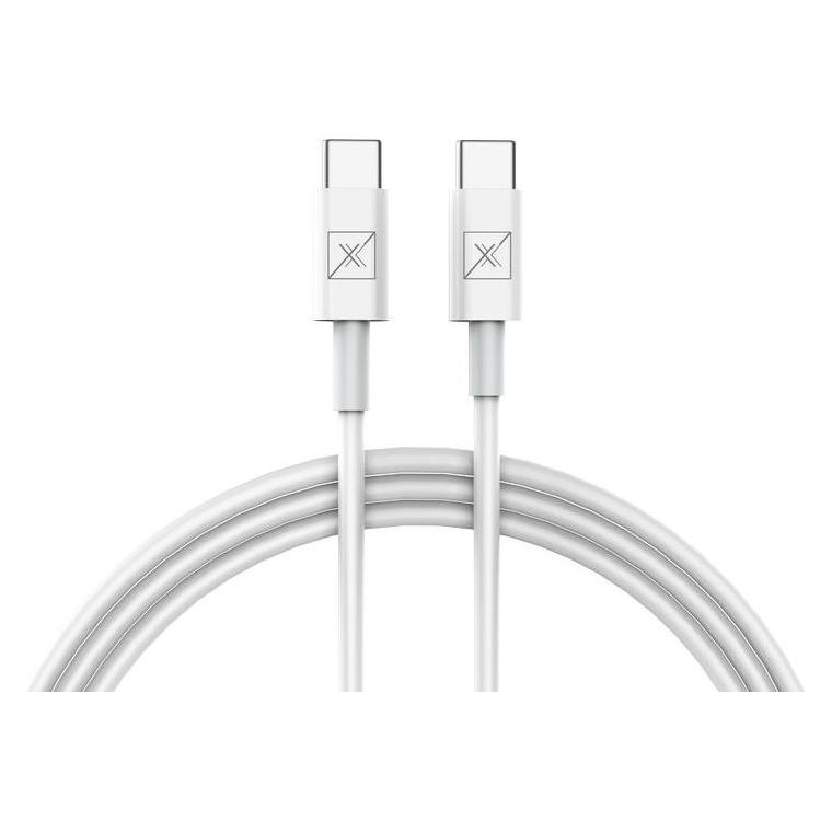Maxximus MX SHOCK 20W PD Typ-C - Typ-C-KABEL WEISS (1 m, 20 W) (35537241)