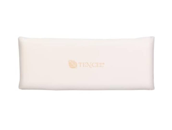 Moonia Wit Tencel visco-elastisch kussen visco-elastisch wit kussen baarmoederhals gezondheid visco-elastisch kussen 75 cm mijt