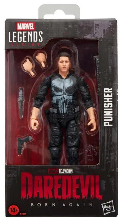 Hasbro Marvel Legends Daredevil Born Again Figurine Punisher 15 cm