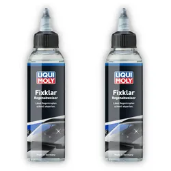 2x Fixklar Regenabweiser LIQUI MOLY 1590 für Autoscheiben und Helmvisiere 125 ml