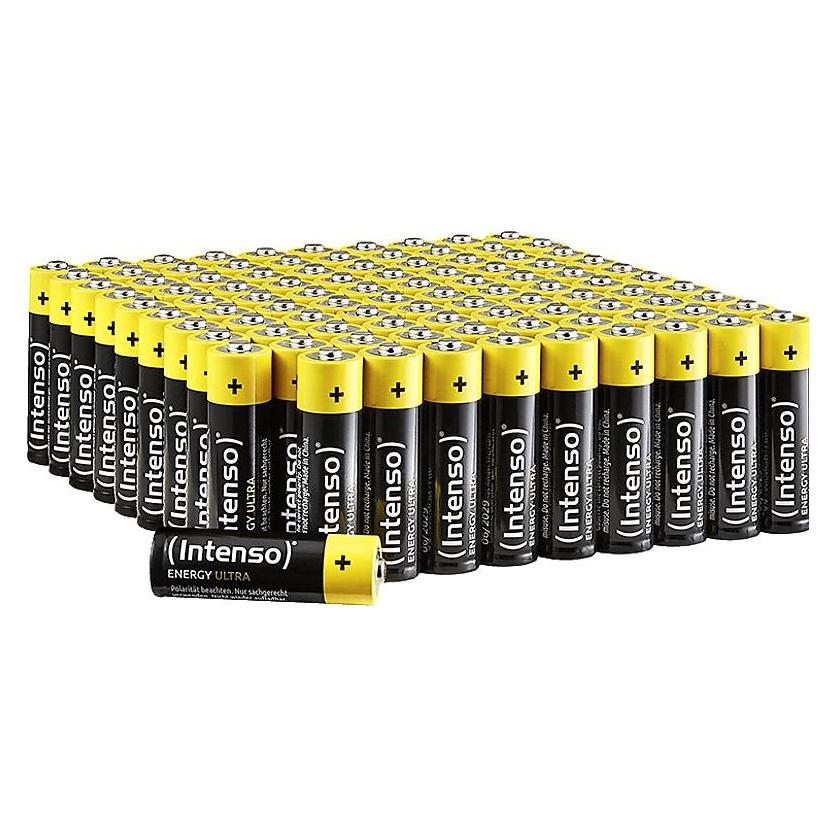 Intenso BAT 100pcs AA LR6 Alkaline (100 Stk., AA, 2600 mAh) (7501521)