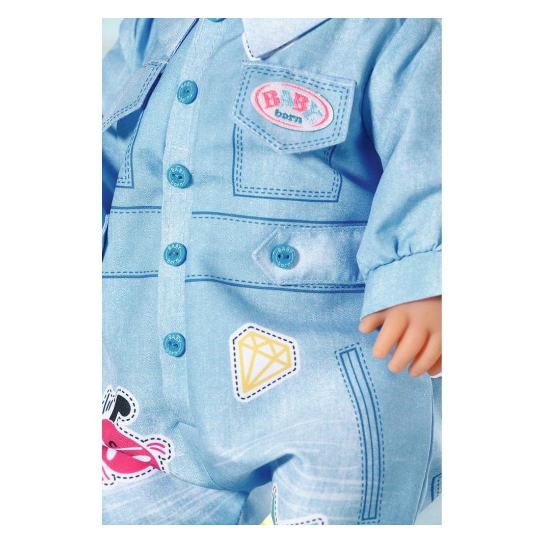 Zapf Creation BABY born Deluxe Jeans Overall, 43cm (832592)