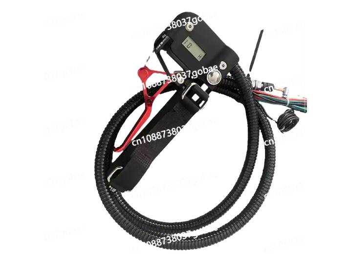 Poignée d'accélérateur en alliage d'aluminium CNC avec chronographe et tachymètre Power Parachute