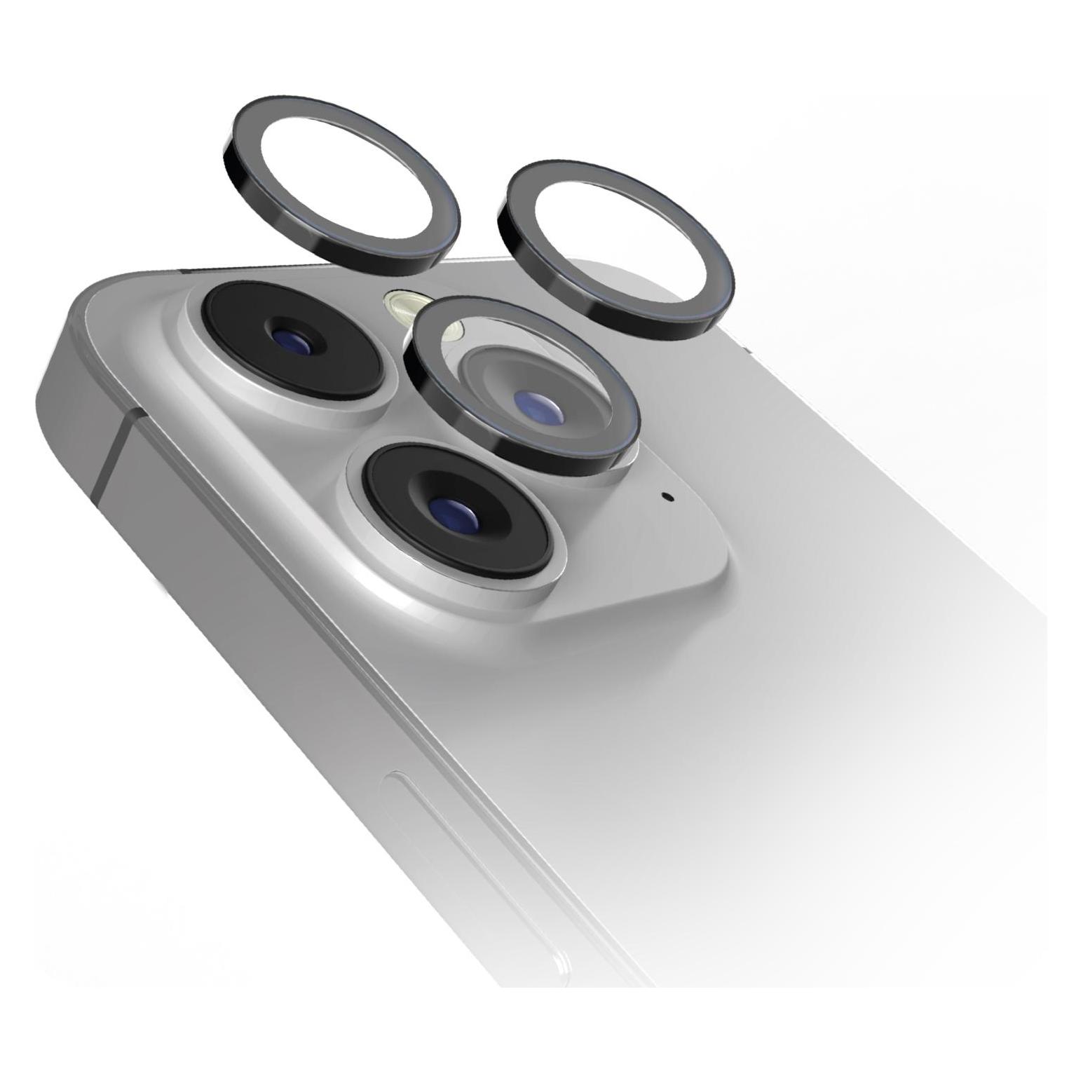 SBS Kameralinsenschutz für iPhone 15 Pro/15 Pro Max (Apple iPhone 15 Pro) (TESINCAMGLIP15P)