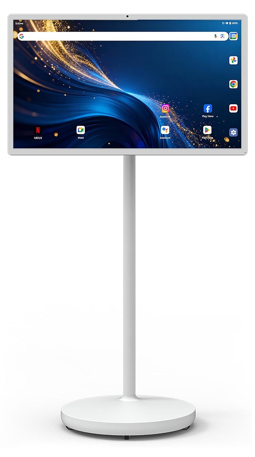 Coolita 32 Zoll Smart Monitor mobil | FHD 1080P | MT8781 CPU & 8+128GB | 16MP Kamera für Home Office | 40W Lautsprecher | Höhenverstellbar
