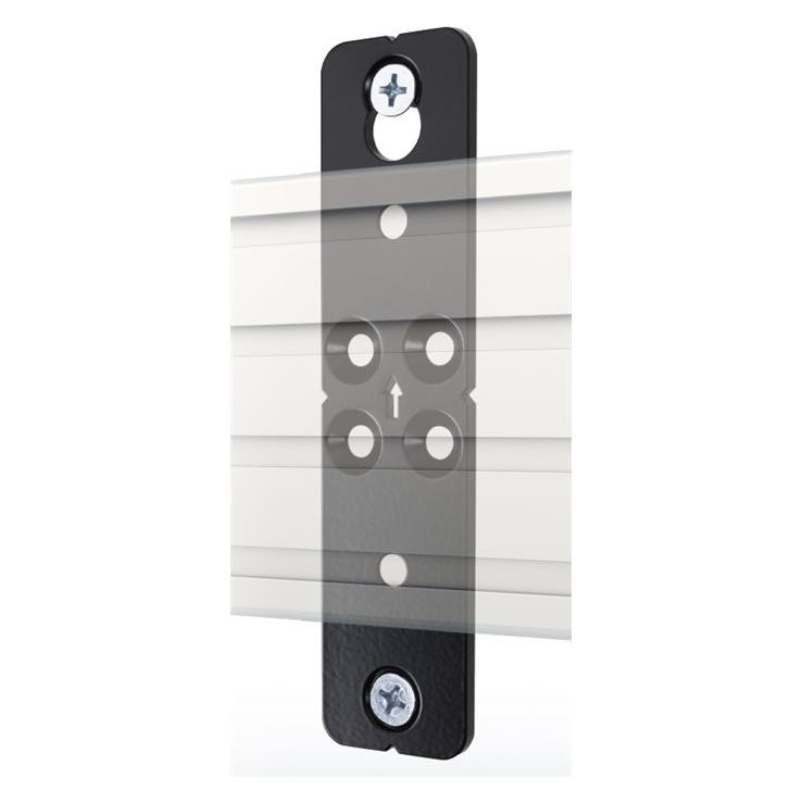 b-tech BT8390-WFK1 - Schelle - Schwarz - BT8390-VESA200F - 200T - 400F - 400T - 45 mm - (Wand) (BT8390-WFK1/B)