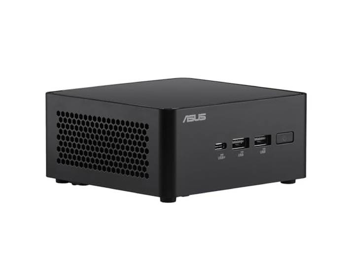 ASUS NUC 14 Pro Slim Kit RNUC14RVKI300002I (Intel Core i3 100U processor, Intel Graphic, Intel WiFi 6E, zonder besturingssysteem, met EU-netkabel)