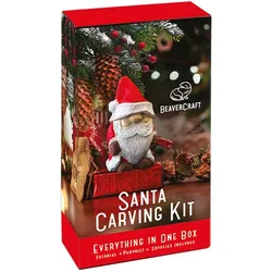 Schnitz-Set "Weihnachtsmann"