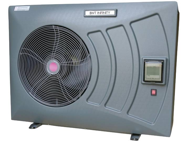 Pool-Wärmepumpe MY POOL BWT HPN 10.1 Premium , grau (dunkelgrau), B:34,4cm H:62,8cm L:100,6cm, Kunststoff, Wärmepumpen, Pool-Wärmepumpe