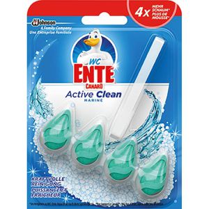 WC-Ente WC-Duftspüler Active Clean Ocean Wave, Einhänger mit Stein