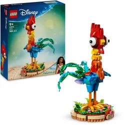 LEGO ǀ Disney Vaiana 2 Heihei - Spielset mit baubarer Tierfigur 43272