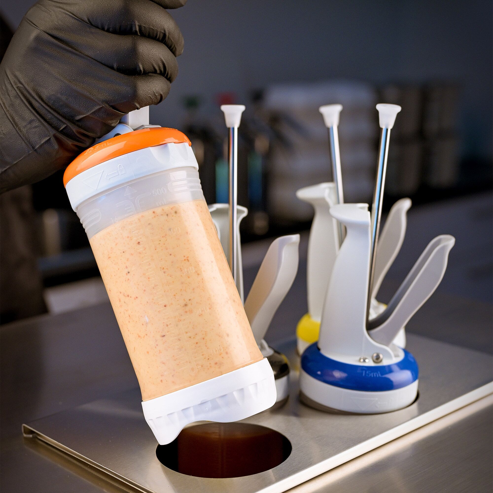 GGM Gastro (3 stuks) Portion Pal kit met enkelgaatsmembraan