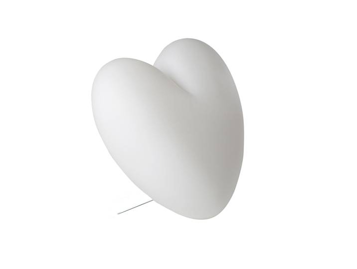 SLIDE lampe de table LOVE (Blanc - Polyéthylène)