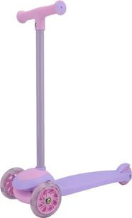 Alert driewieler scooter roze/paars - Kinderroller met drie wielen