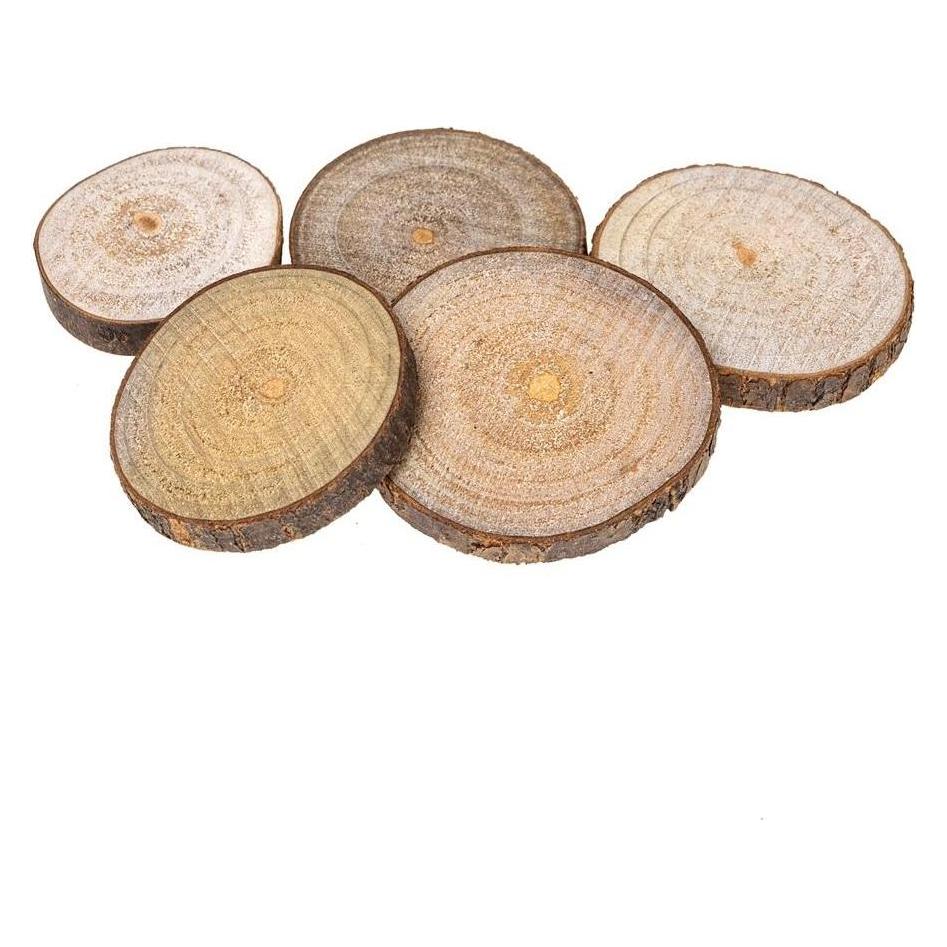 Creativ Company Holzscheiben 4-6 cm (48019484)