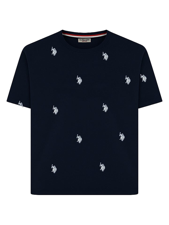 U.S. Polo Assn. Shirt in Dunkelblau - S