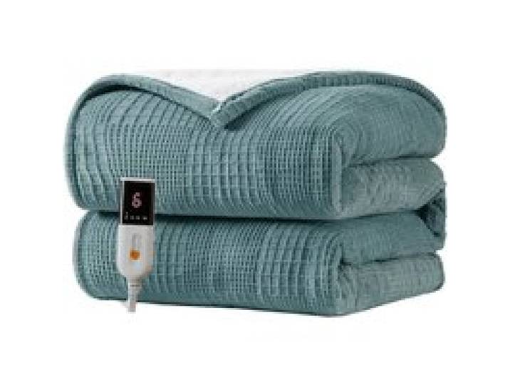 Couverture Chauffante 150X200cm Lavable en Machine Vert Douce Couvertures électriques Chauffantes 150 x 200 cm Green G COUVERTURE