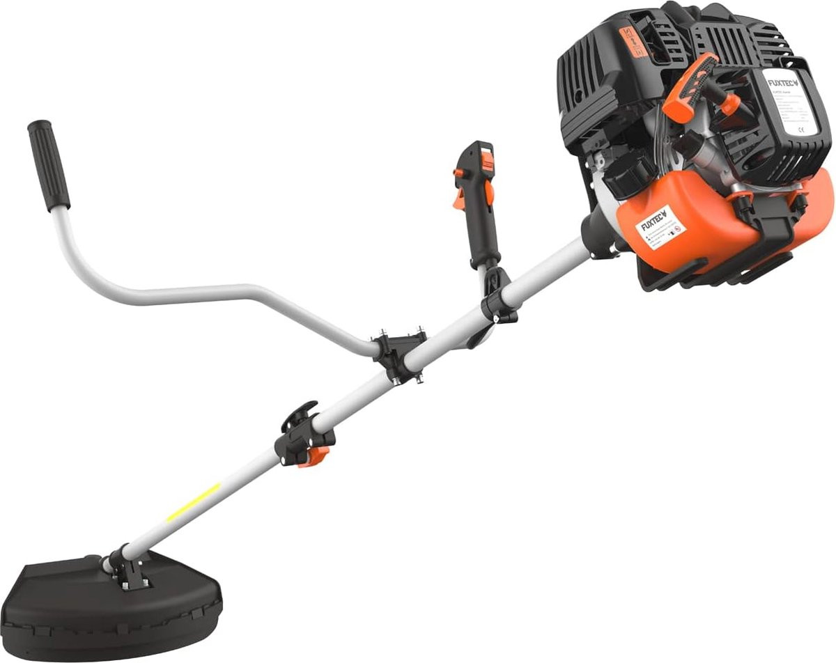 Benzine Bosmaaier 31cc 2-in-1 Multitool met 4-Takt Motor en Draagriem - Oranje