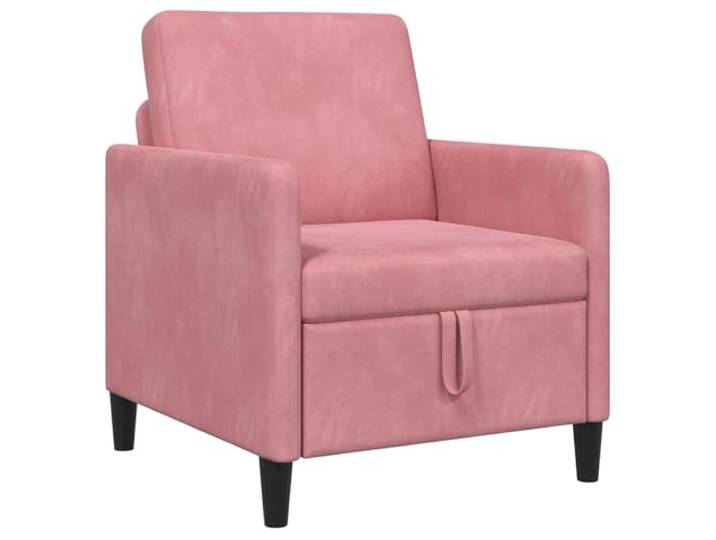 Coespram 1-Sitzer Sofa mit Stauraum Rosa, 72 x 78 x 87 cm Kompakter Polstersessel fürs Wohnzimmer mit klappbarem Bodenfach und abnehmbarem Bezug für mühelose Säuberung.