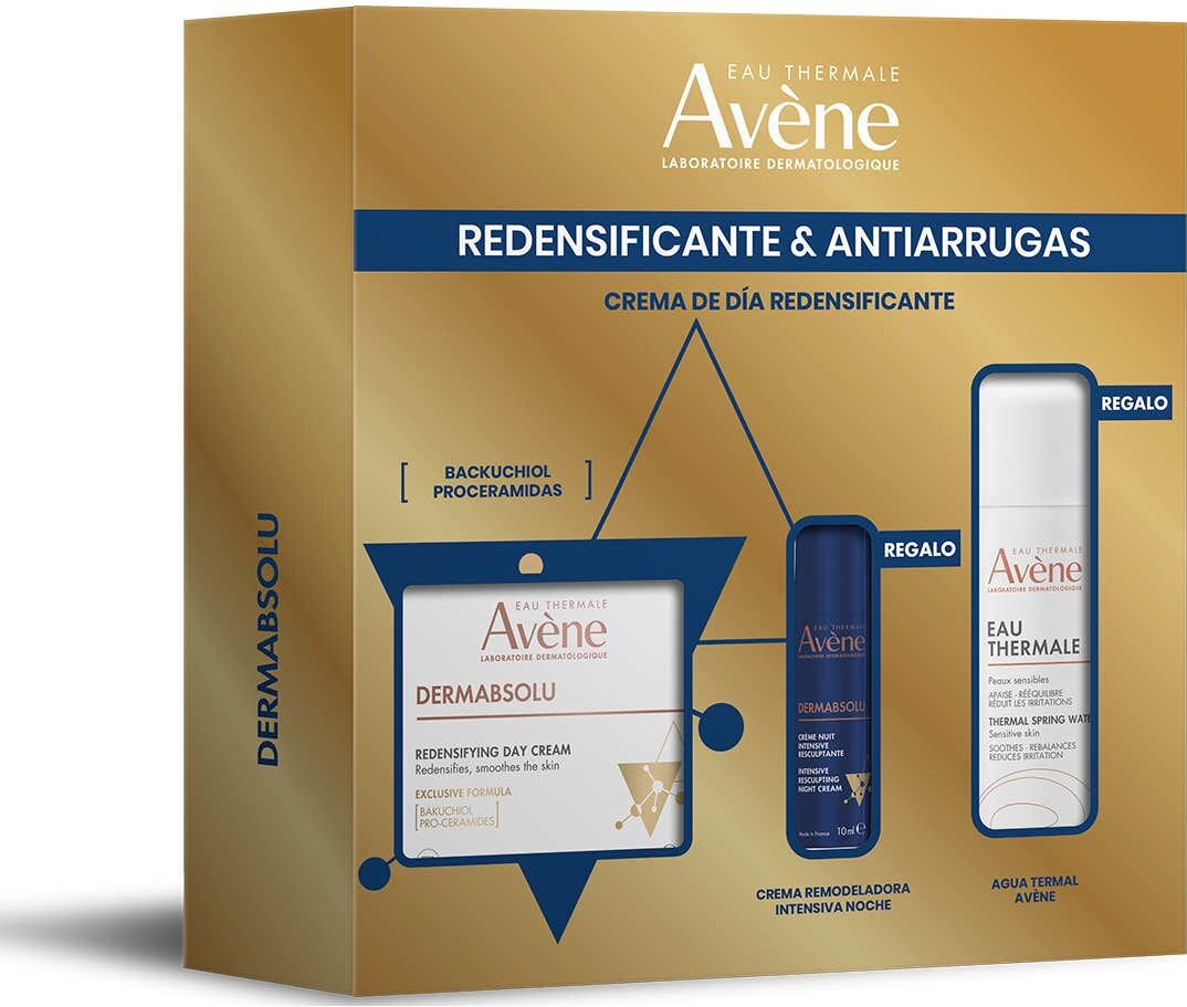 Avene Avène Pack Dermabsolu Crema Redensificante 50 ml + Crema Remodeladora Noche 10 ml + Agua Termal 50 ml