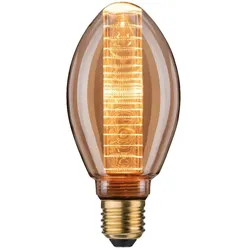 Paulmann Dekoratives LED Filament B75 INNER GLOW RING, E27, 3.6W 1800K 120lm, dimmbar, Goldglas PAUL-28828