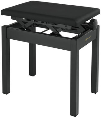 K&M 13992 Piano Bench Schwarz matt