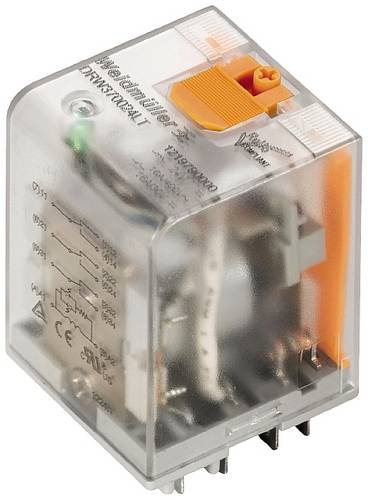 Weidmüller DRH276110LT Steckrelais 110 V/DC 16A 2 Schließer 10St.